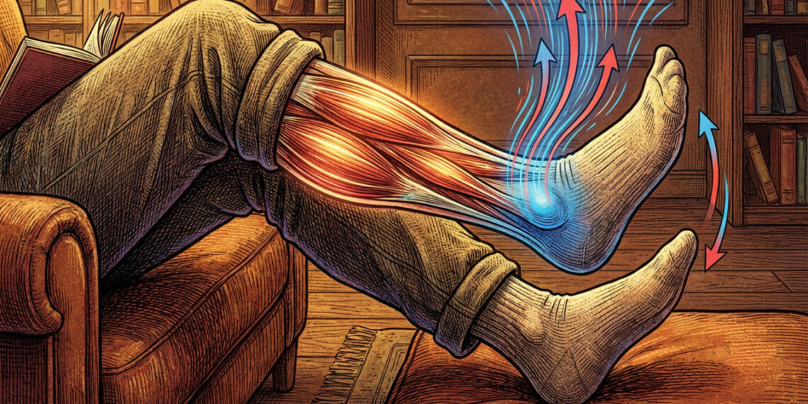 O movimento na cadeira que ajuda a desinchar as pernas até as 18h