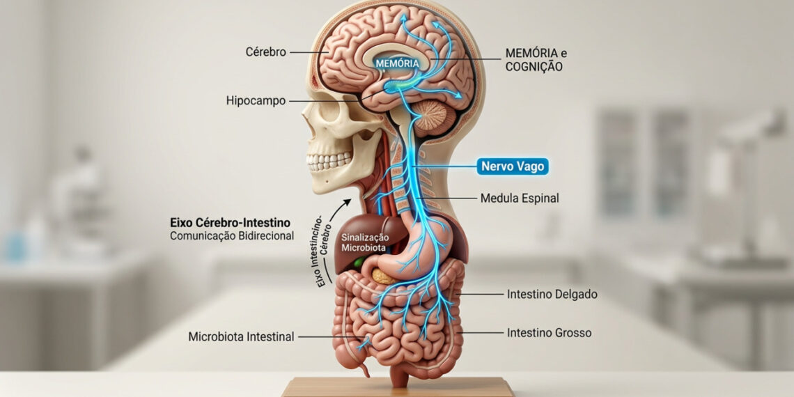 Não é o cérebro, mas o intestino. Pesquisas publicadas na revista Nature estão mudando a visão sobre a perda de memória relacionada à idade