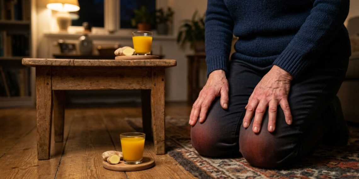 O shot noturno de gengibre que ajuda a aliviar as articulações e reduzir a rigidez matinal