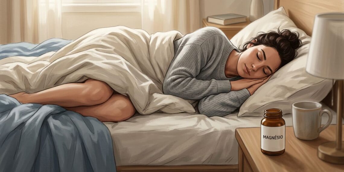 Magnésio antes de dormir é a melhor estratégia para aliviar a tensão muscular e dormir melhor