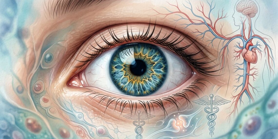 Os sinais de doença podem ser detectados através dos olhos