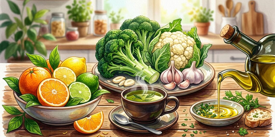 5 produtos benéficos para o fígado que devem ser incluídos na dieta de pessoas de meia-idade para manter a saúde hepática