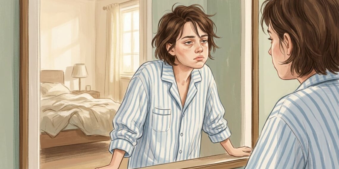 Os sintomas de apneia do sono manifestam-se no rosto