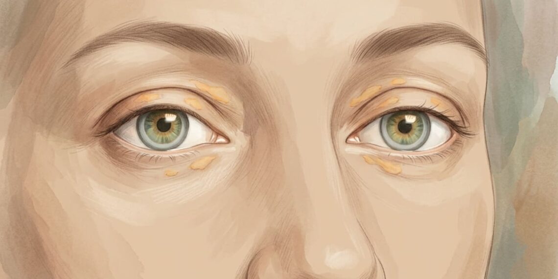 Os sintomas de colesterol alto manifestam-se nos olhos