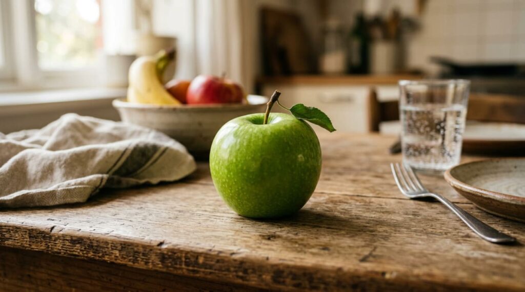 Como a maçã verde ajuda a controlar o apetite e prolongar a saciedade