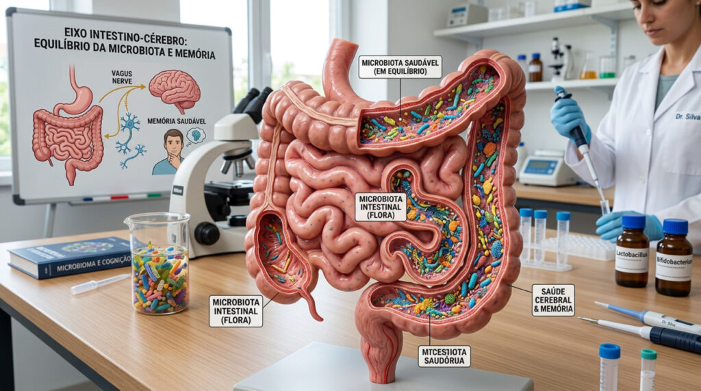 Não é o cérebro, mas o intestino. Pesquisas publicadas na revista Nature estão mudando a visão sobre a perda de memória relacionada à idade
