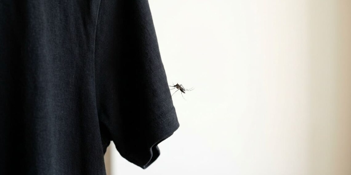 Os mosquitos localizam as pessoas com base em dois sinais: cores escuras e concentração de dióxido de carbono