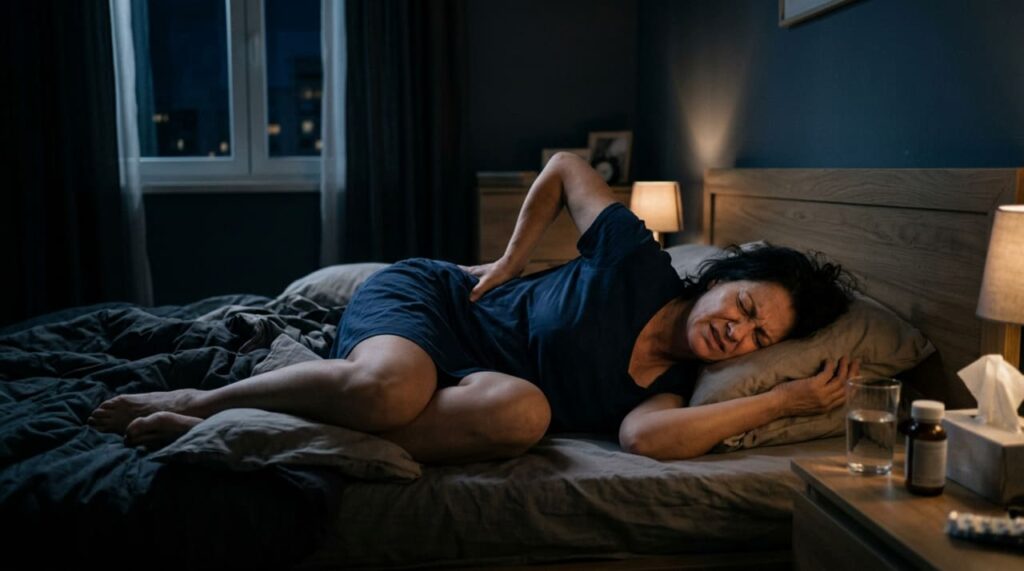 Por que a dor se intensifica à noite?