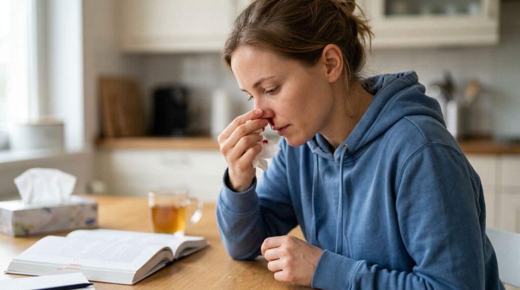 Sangramento no nariz e pressão alta podem estar relacionados?