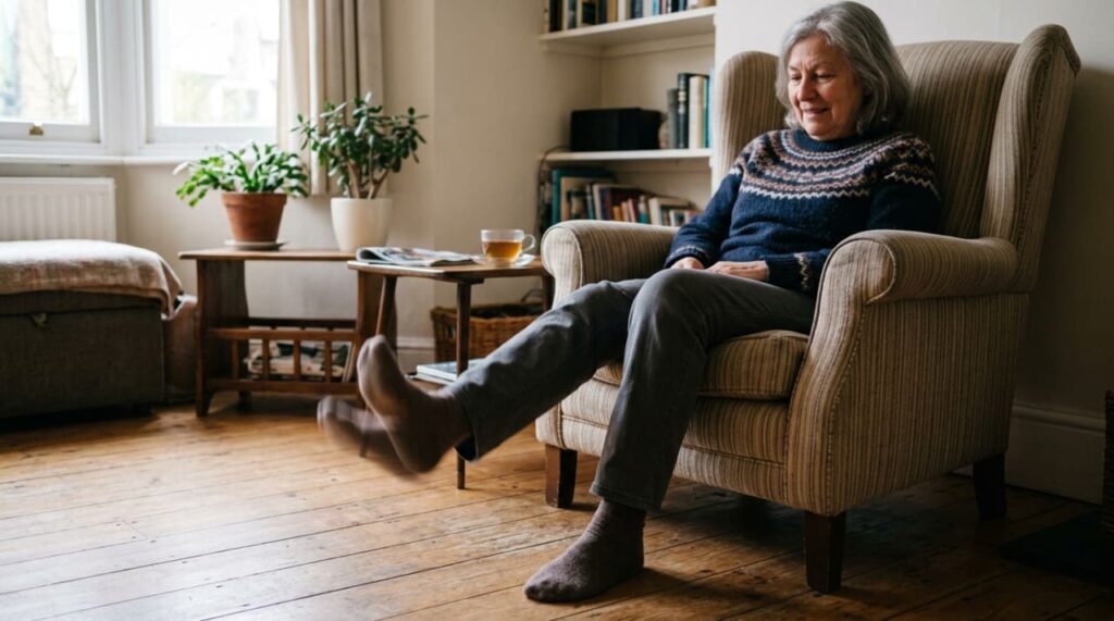 O hábito de balançar as pernas é benéfico para os vasos sanguíneos? Pesquisas confirmam: balançar as pernas regularmente previne o inchaço das panturrilhas e reduz o risco de aterosclerose.