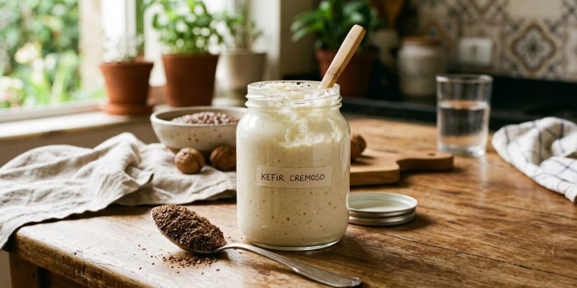 Adicione uma colherada de semente de linhaça ao kefir e o intestino vai funcionar como um relógio