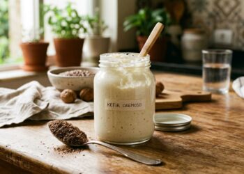 Adicione uma colherada de semente de linhaça ao kefir e o intestino vai funcionar como um relógio