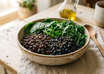 Legumes ricos em antioxidantes que as mulheres coreanas consomem para ter cabelos bonitos