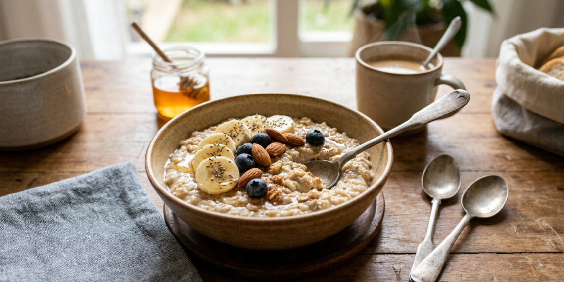 Café da manhã para baixar o colesterol: aveia barata remove a gordura dos vasos sanguíneos