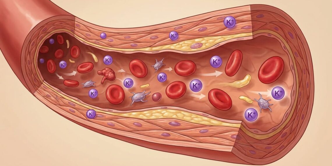 Qual o papel do potássio na prevenção da hipertensão e no funcionamento adequado dos músculos?