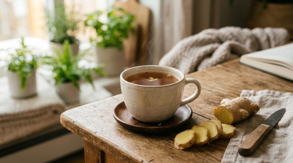 Qual é a raiz que auxilia a saúde do estômago e ajuda a prevenir úlceras gástricas?