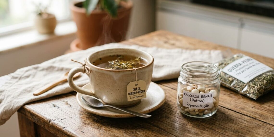Qual é o chá que auxilia a saúde dos rins e ajuda a prevenir a formação de cálculos renais?