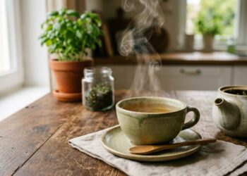 Qual o efeito do consumo de chá verde na gordura abdominal?