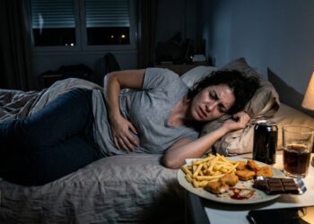 Alguns alimentos consumidos à noite podem piorar o refluxo e prejudicar o sono