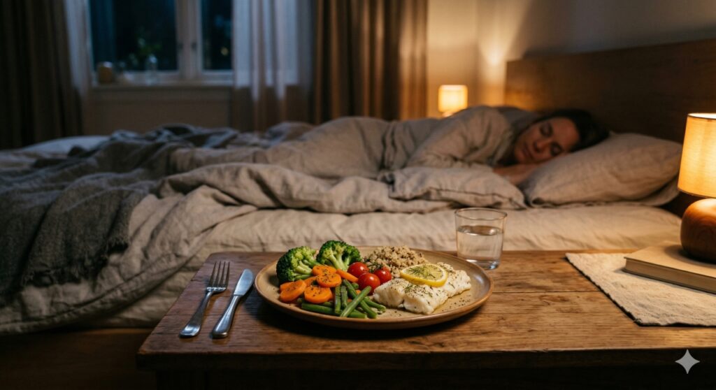 Refeições leves à noite ajudam a reduzir o refluxo e melhorar a qualidade do sono