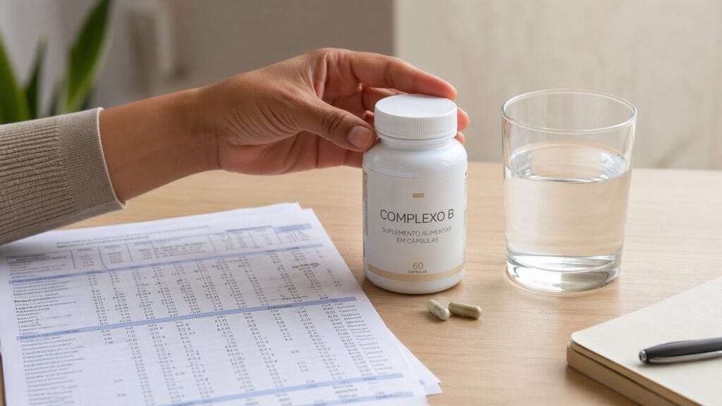 O uso mais seguro do complexo B depende da composição, da dose e da causa da carência.
