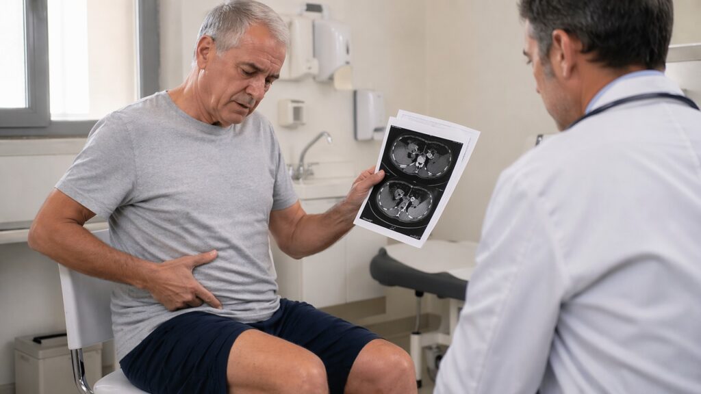 Sintomas intestinais junto com estalos dolorosos podem justificar avaliação médica integrada.