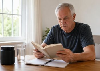 Creatina associada a uma rotina de leitura e cuidado com a função cerebral.