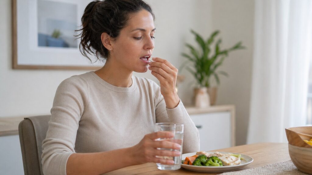 Zinco carnosina pode ser usado com orientação para apoiar a proteção da mucosa gástrica.