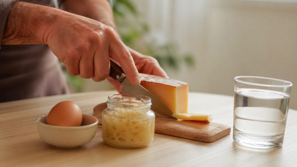 Fontes de vitamina K2 podem fazer parte de uma alimentação voltada ao melhor aproveitamento do cálcio.