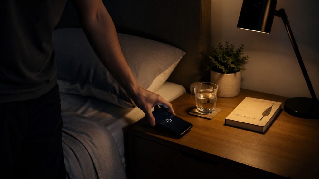 Reduzir estímulos antes de dormir favorece um descanso mais reparador para o cérebro.