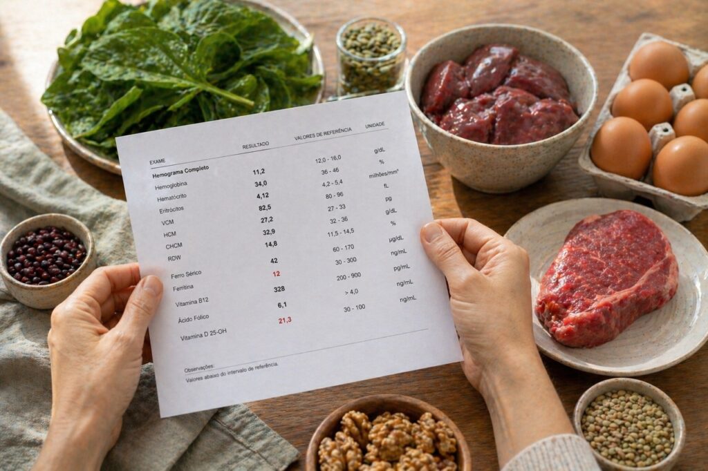 A avaliação de nutrientes ajuda a identificar causas por trás de unhas frágeis e estriadas.