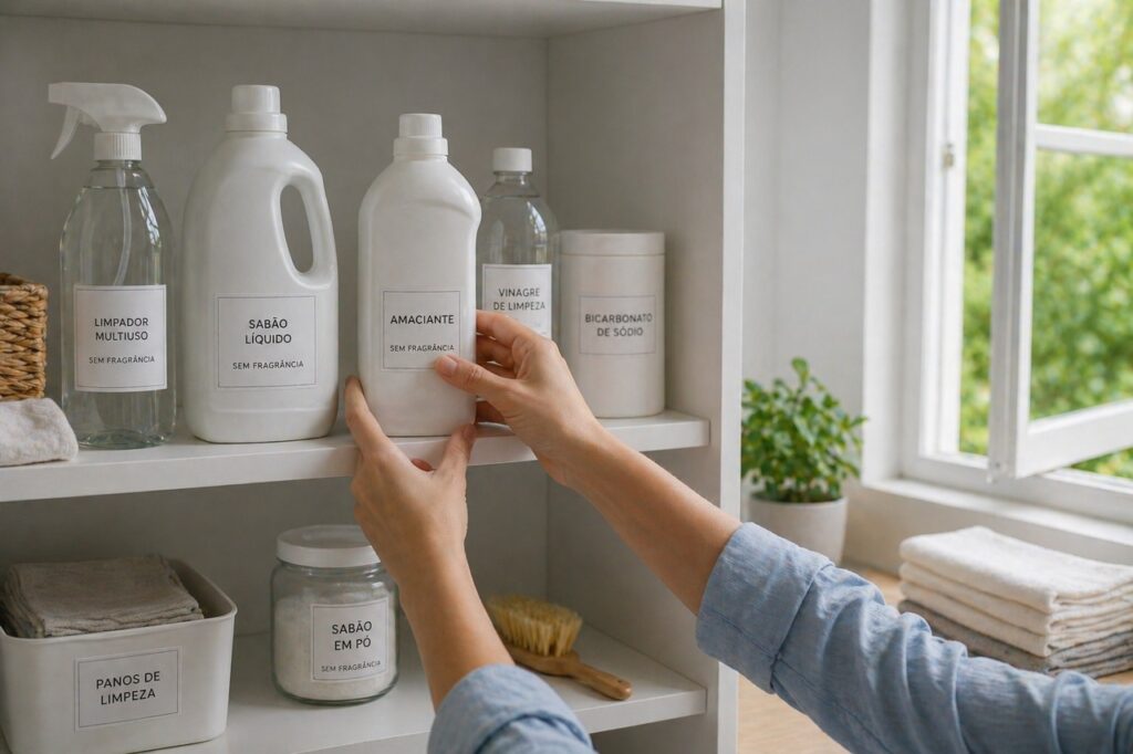 Ambientes ventilados e produtos sem fragrância ajudam a reduzir desconforto com odores.
