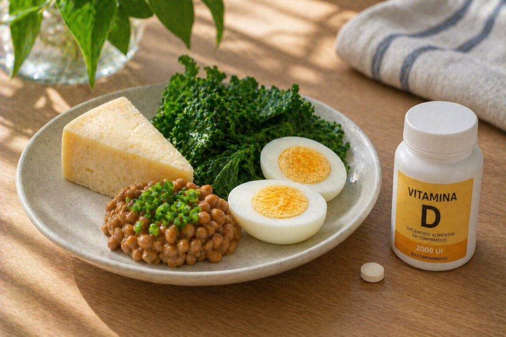 Combinação entre alimentação e suplementação ajudando no direcionamento adequado do cálcio