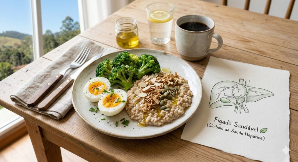 Ovos e outros alimentos ricos em colina podem ajudar no cuidado com a gordura no fígado