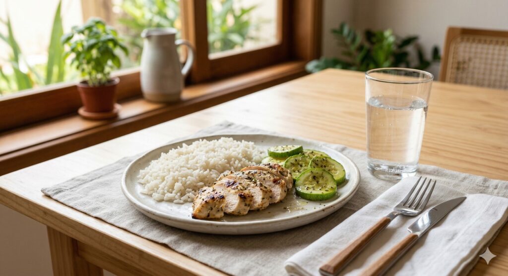 Prato simples e leve que ajuda a poupar o trato digestivo em momentos de inchaço abdominal