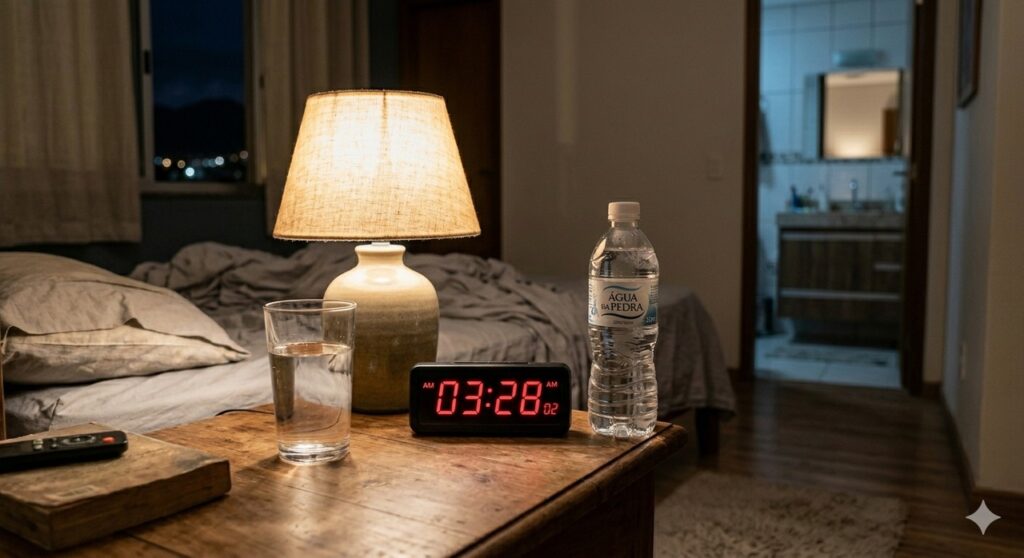 Hidratação noturna equilibrada após os 50 anos