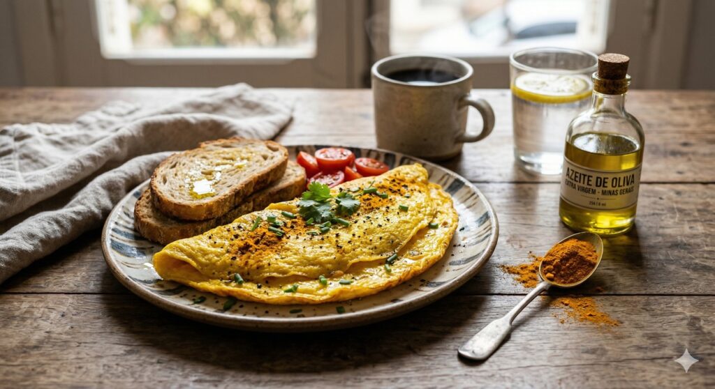 Cúrcuma com pimenta-preta e gordura saudável facilita o aproveitamento da curcumina