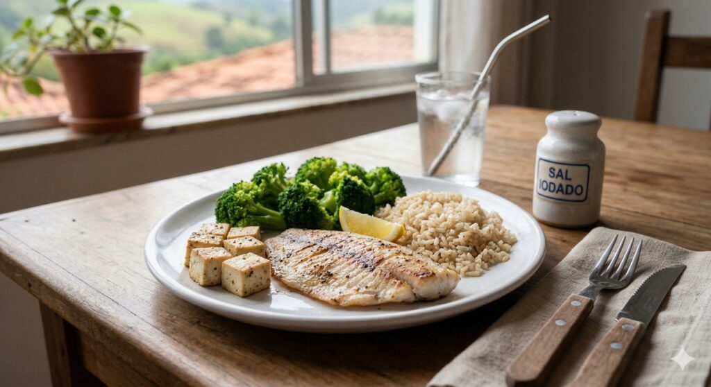 Modo de preparo e variedade no prato ajudam a evitar prejuízos à tireoide