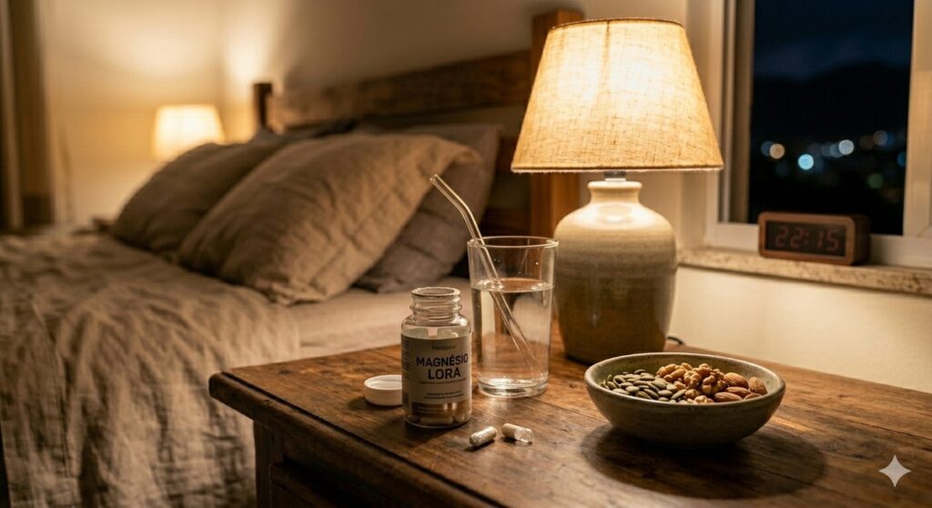 Magnésio no período noturno pode ajudar no sono e no suporte à saúde da tireoide