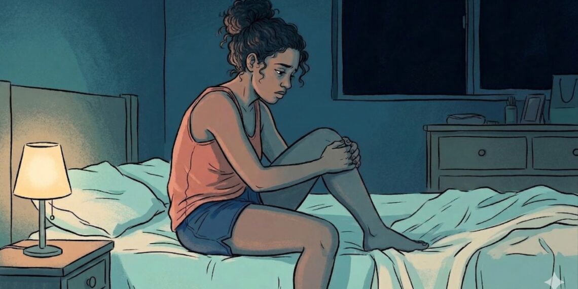 Pernas inquietas à noite podem atrasar o sono e fragmentar o descanso.