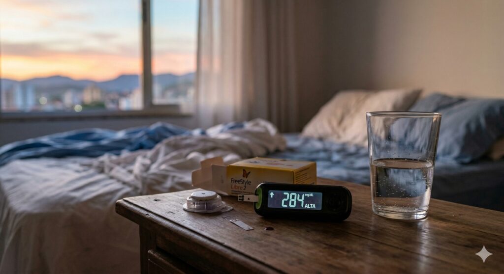 Glicose alta ao acordar pode estar ligada ao fenômeno do amanhecer