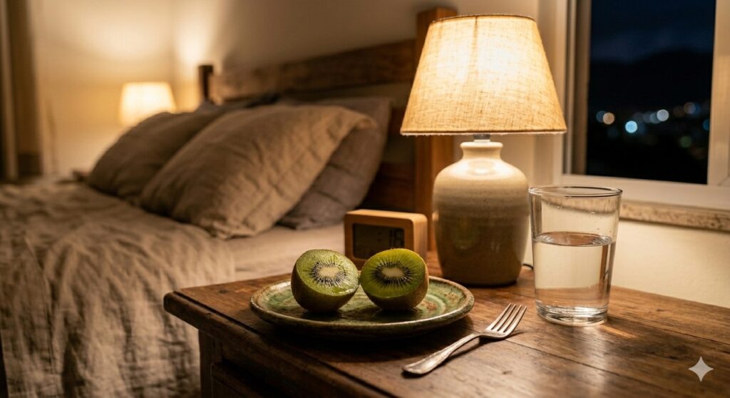 Dois kiwis antes de deitar podem ajudar a melhorar a qualidade do sono