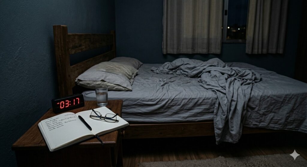 Quarto à noite reforça a relação entre poucas horas de sono e falhas de memória