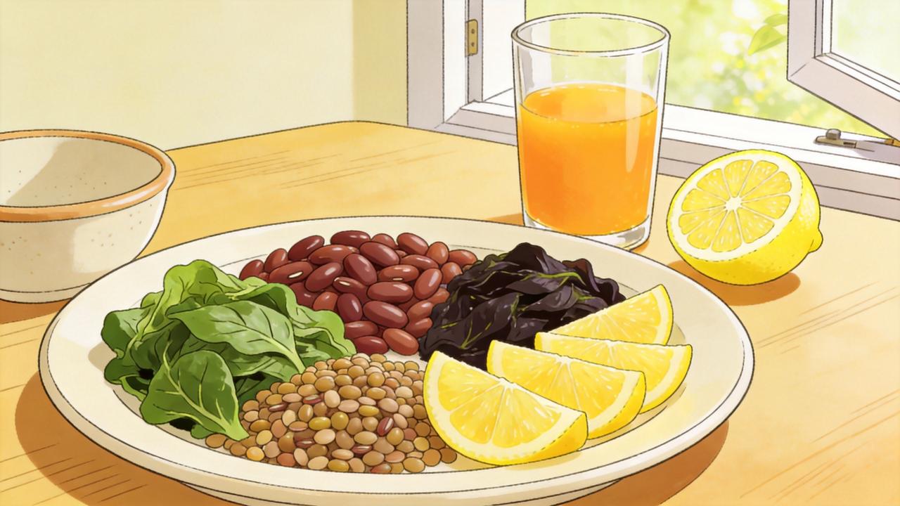 Combinações com vitamina C ajudam o organismo a aproveitar melhor o ferro.