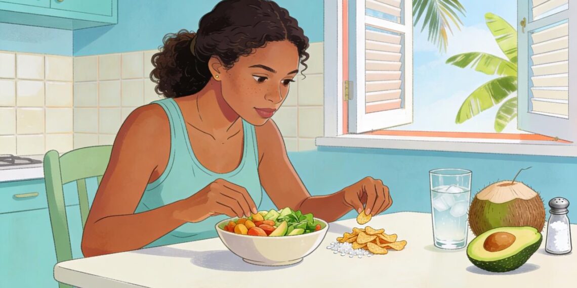 A falta de potássio não se deve ao baixo consumo de banana, mas sim ao excesso de sódio que bloqueia sua absorção