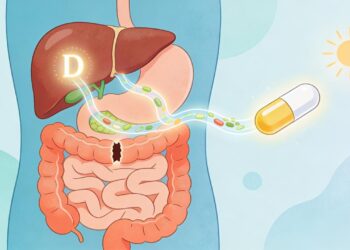 A falta de vitamina D não se deve apenas à falta de sol, mas sim a problemas digestivos como inflamação intestinal ou irritação do fígado
