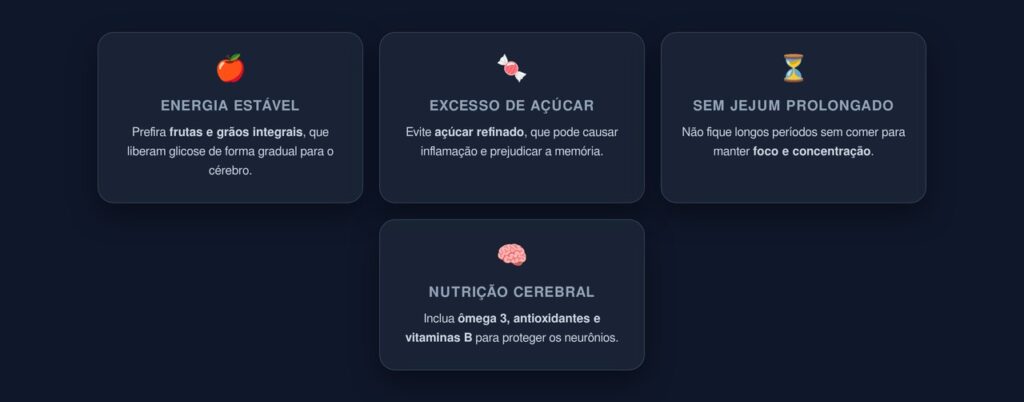 alimentação da memória