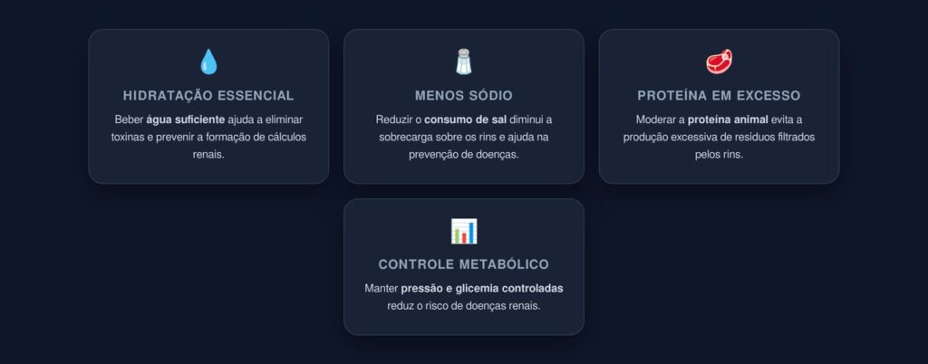 alimentação para rins