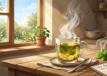 Tomar chá detox pela manhã em jejum pode potencializar a absorção e estimular o metabolismo