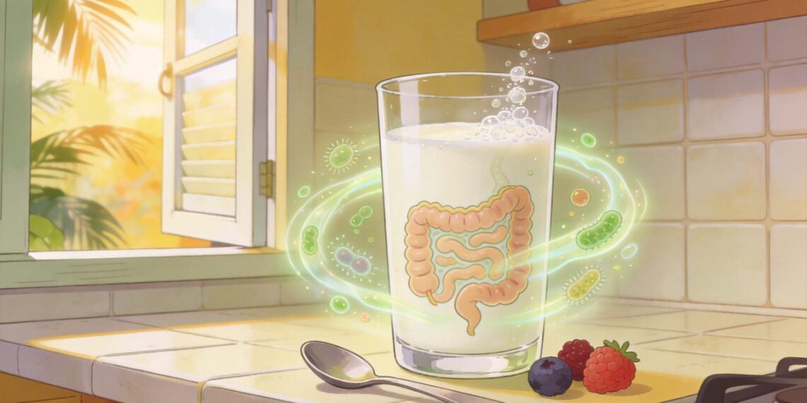 Cientistas confirmam: o consumo diário de kefir reorganiza a microbiota intestinal em apenas 4 semanas